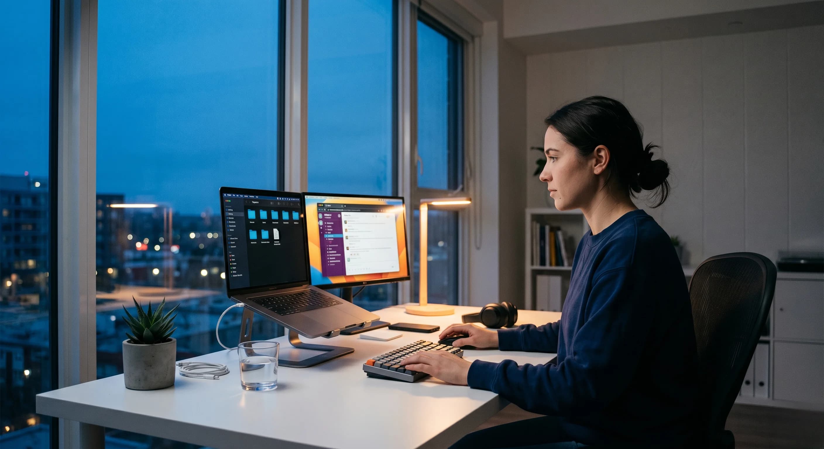 Remote teams sharing files with Ricly Upload & Share on Mac